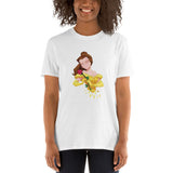 Custom Princess Belle Short-Sleeve Unisex T-Shirt