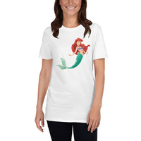 Custom Princess Ariel Short-Sleeve Unisex T-Shirt